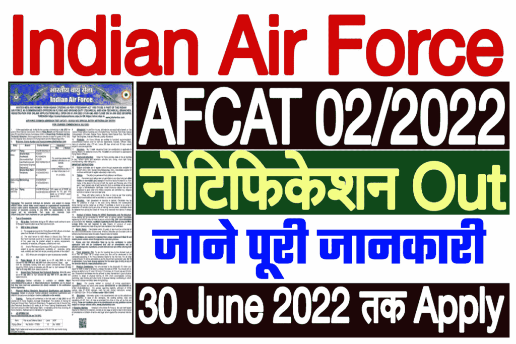 Afcat July Notification Vacancy Eligibility Criteria