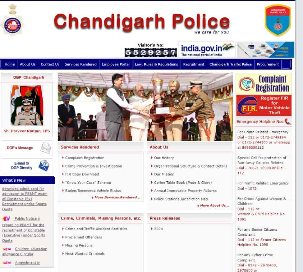 Chandigarh Police Vacancy 2024 Apply Online For 144 Constable IT Post