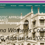 patna women's college ug admission 2021