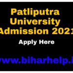 Patliputra University Admission 2021