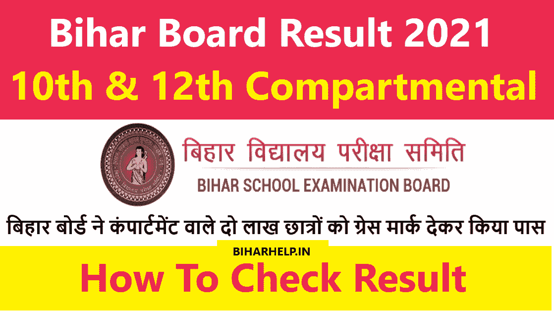 Bihar Board Compartmental Result 2021