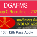 DGAFMS Group C Recruitment 2021