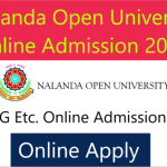 Nalanda Open University Online Admission 2021
