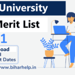 JP University UG Merit List 2021 - BA BSc and BCom JP University Graduation Merit List 2021
