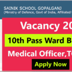 Bihar Sainik School Vacancy 2021