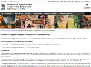 National Apprenticeship Promotion Scheme 2021
