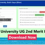 Magadh University UG 2nd Merit List 2021 - Download 2nd Cutoff List