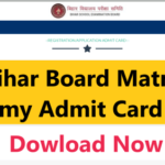 Bihar Board Matric Dummy Admit Card 2022 | BSEB 10th Dummy Admit Card 2022