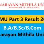 LNMU Part 3 Result 2021 - B.A/B.Sc/B.Com Lalit Narayan Mithila University Part 3 Result