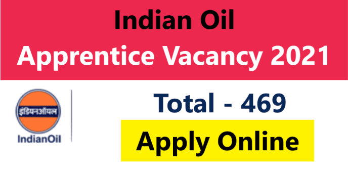 Indian Oil Apprentice Vacancy 2021