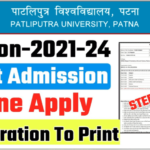 Patliputra University UG Spot Admission 2021: BA, BSc and BCom Online Apply Check Now