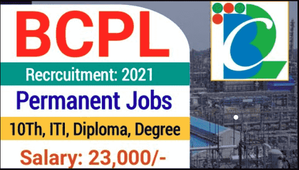 BCPL Recruitment 2021