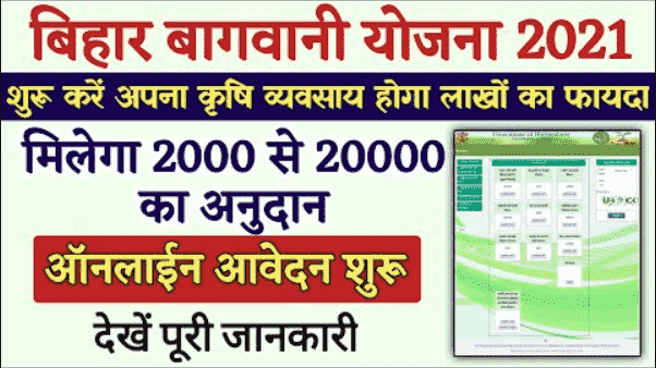 Bihar Bagwani Yojana 2021: Horticulture Department के तहत Bihar Bagwani Yojana 2021 online registration की प्रक्रिया को ऑनलाइन शुरु