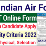 AFCAT Online Form 2022: