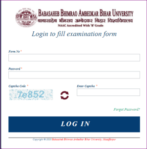 BRABU Part 2 Exam Form 2021-24