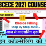 BCECE LE Online Counselling 2021