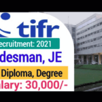 TIFR Recruitment 2022: Apply Online for 12 Clerk, JE, WA and Other Posts