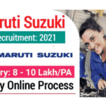 Maruti Suzuki Recruitment 2021 Apply Online Career Vacancies
