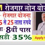 ( PMEGP) PM Rojgaar Yojana 2022: अब 25 लाख रुपये तक का लोन 8वीं पास को भी मिलेगा