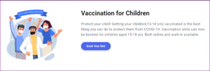 Covid Vaccine Registration 15 to 18 Years 2022