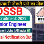DSSSB Recruitment 2022
