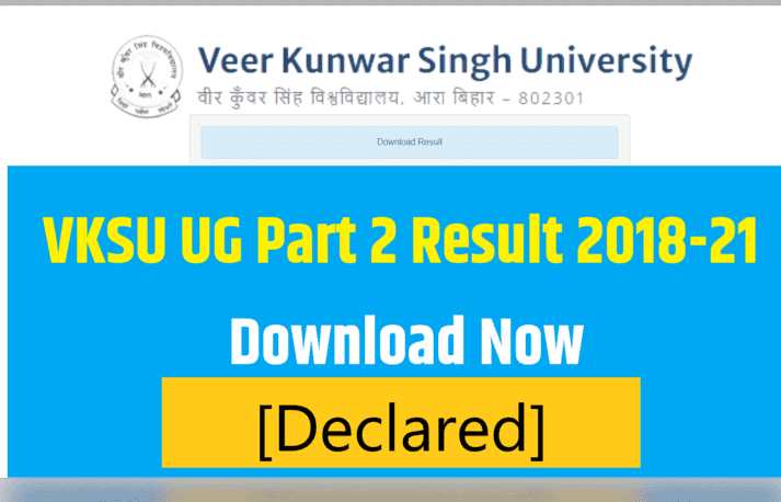 [Declared] VKSU UG Part 2 Result 2018-21 Download Now