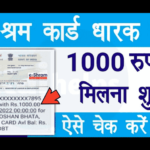 How To Check Shram Card Payment Status