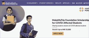 Covid-19 Crisis Scholarship 2022
