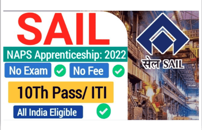 SAIL NAPS Apprenticeship Recruitment 2022