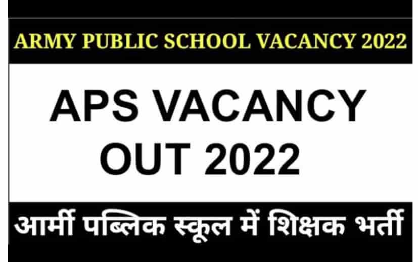APS Recruitment 2022