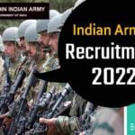 Army SSC Technical Recruitment 2022