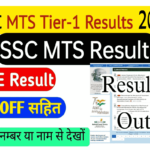 Staff Selection Commission MTS Result 2022