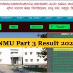 BNMU Part 3 Result 2022