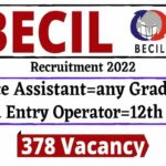Details of BECIL Recruitment 2022