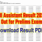 RBI Assistant Result 2022