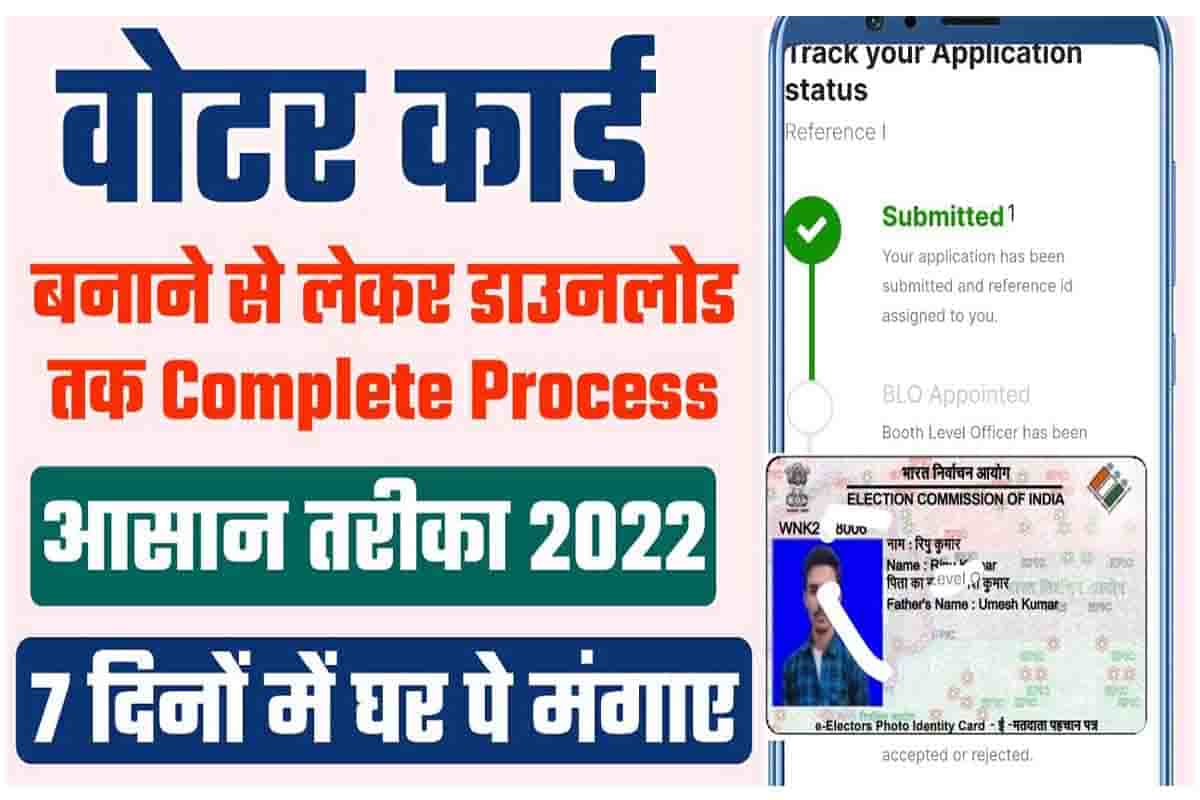 Voter ID card Online Apply 2022
