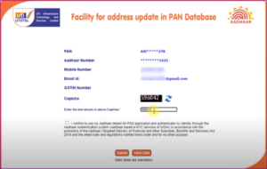 Pan Card Address Change Online 2022 