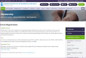 IIBF Certificate Apply Online