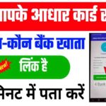 Aadhar Link Bank Account Check