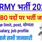 Army CSO Western Command Recruitment 2022