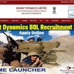 Bharat Dynamics BDL Recruitment 2022