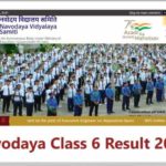 Navodaya Result Class 6 2022