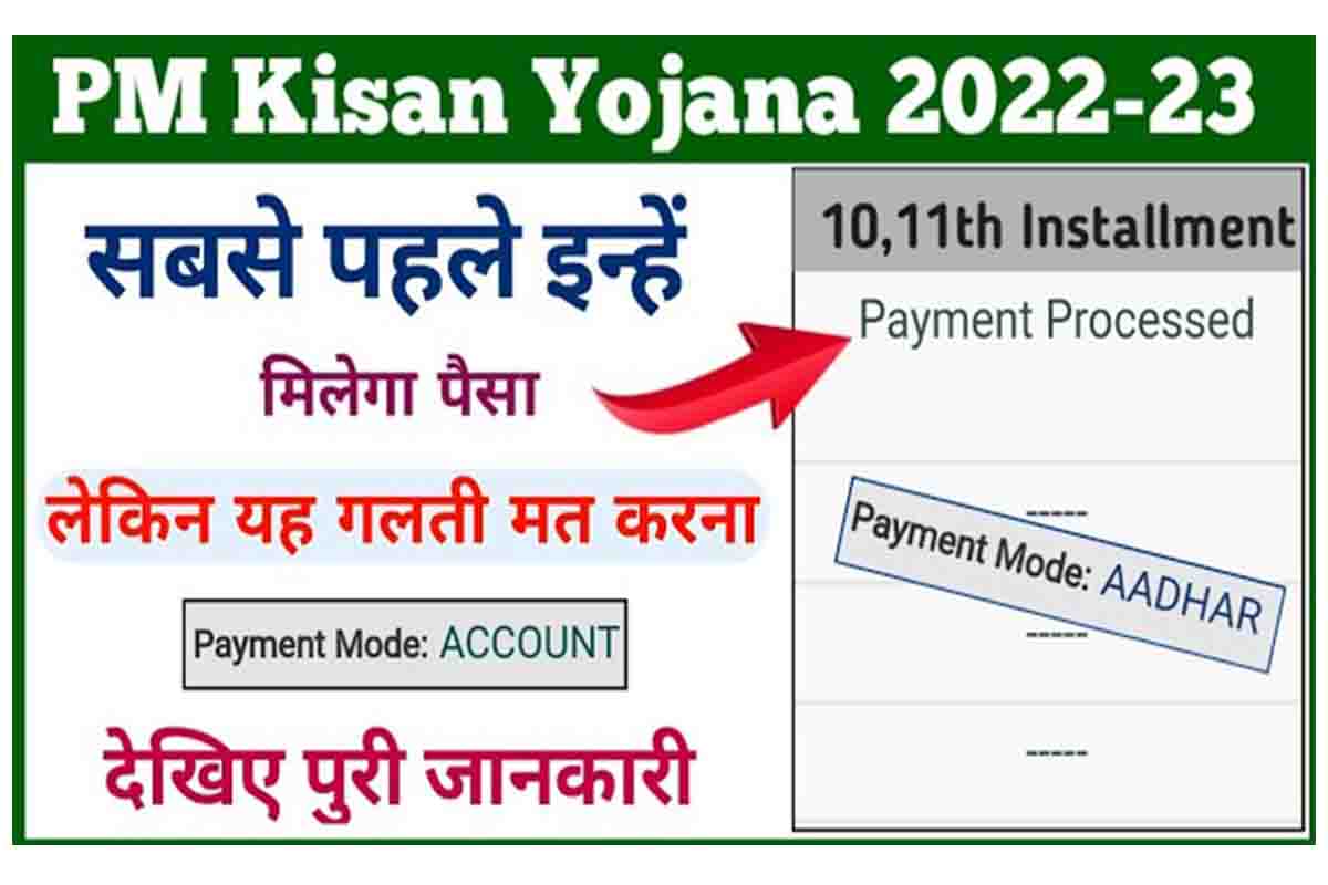 PM Kisan Payment Processed