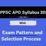 UPPSC APO Syllabus 2022