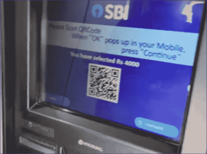 Without ATM Card Cash Withdrawal SBI