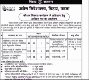 Bihar NIELIT Recruitment 2022