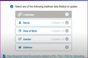 Without Document Aadhar Card Correction?