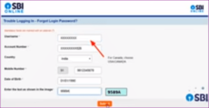 SBI Internet Banking User ID And Password Reset 