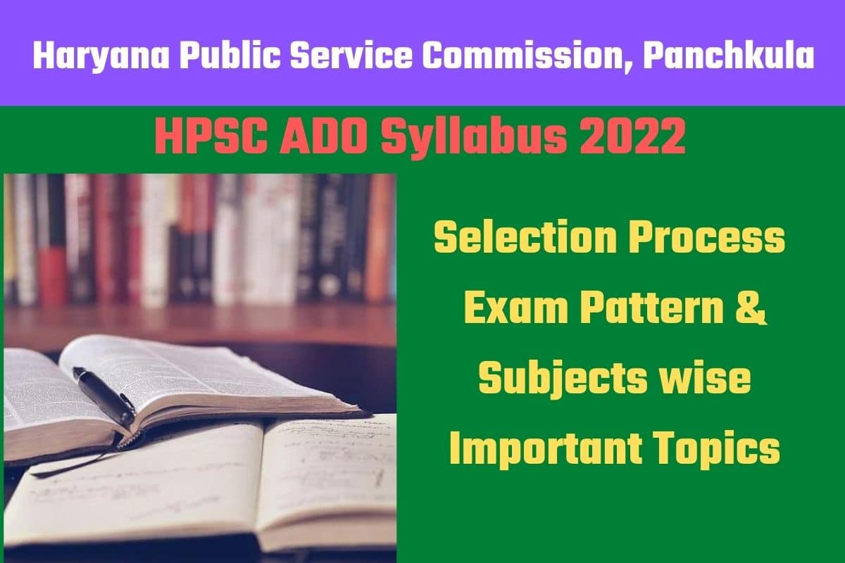 HPSC ADO Syllabus 2022