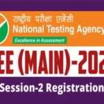 JEE Main Session 2 Registration 2022